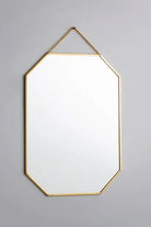 Pirinç Gold Duvar Askılı Ayna 30x20cm - 5