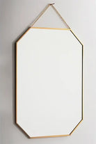 Pirinç Gold Duvar Askılı Ayna 35x25cm - 3