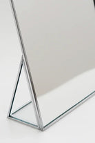 Gümüş Masaüstü Makyaj Aynası 30x20cm - 3