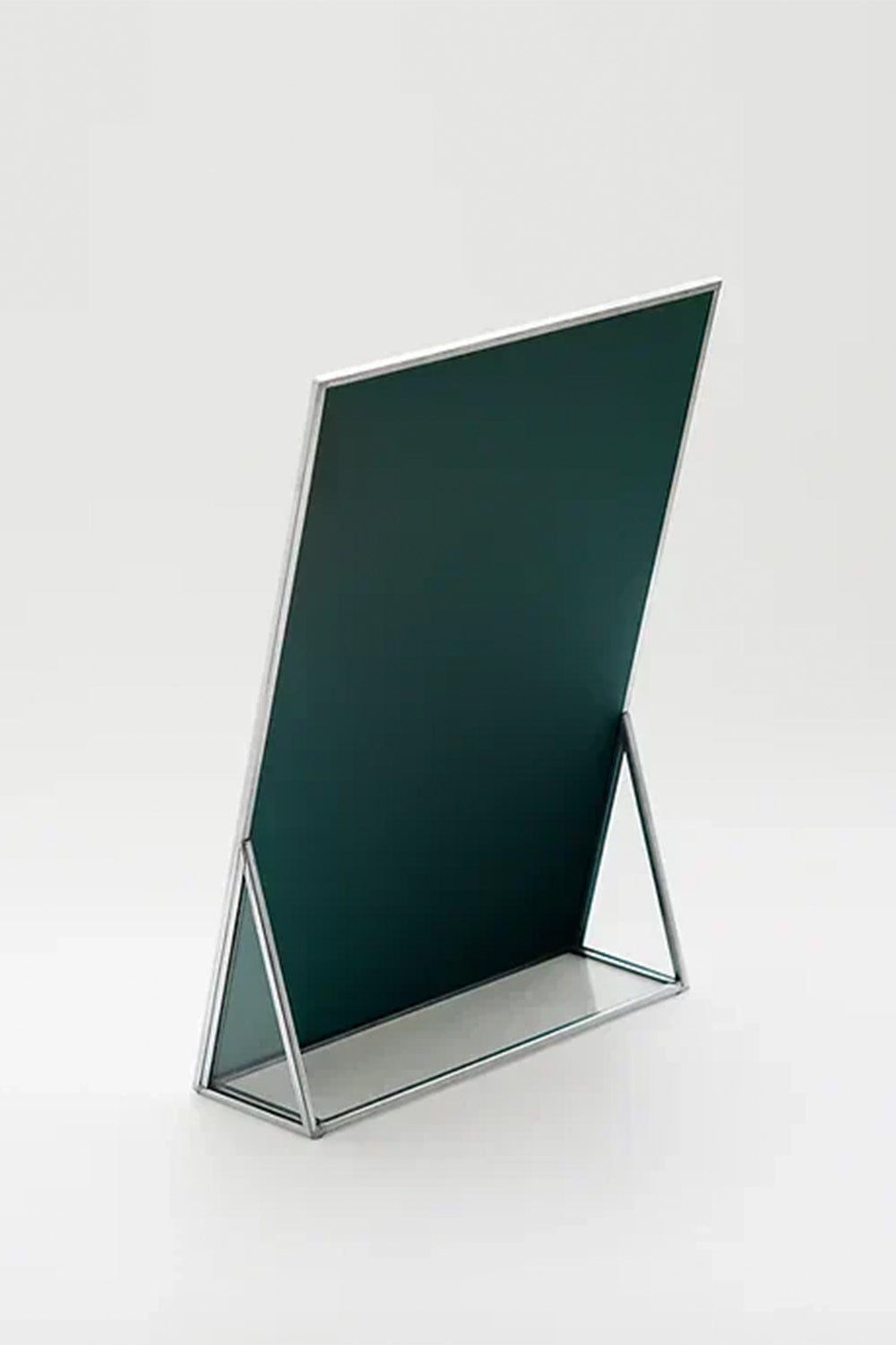 Gümüş Masaüstü Makyaj Aynası 30x20cm - 4