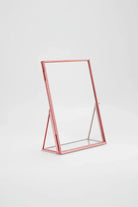 Bakır Rose Kapaklı Cam Masaüstü Fotoğraf Çerçevesi 20x15cm - 0