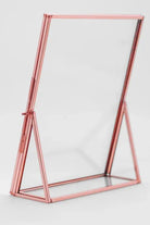 Bakır Rose Kapaklı Cam Masaüstü Fotoğraf Çerçevesi 20x15cm - 2