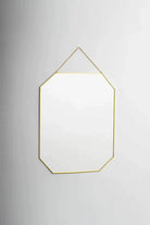 Pirinç Gold Duvar Askılı Ayna 50x40cm - 0