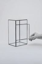 25x12x15cm | Cam Fanus | Geometrik Teraryum | Çikolata Kutusu | Siyah - 0