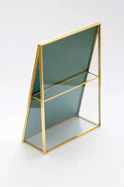 Pirinç Gold Masaüstü Makyaj Aynası 30x20x8cm - 2