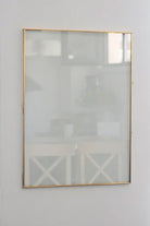 Pirinç Zincirsiz Duvar Aparatlı Cam Fotoğraf Çerçevesi 60x45cm - 0