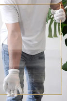 Pirinç Zincirsiz Duvar Aparatlı Cam Fotoğraf Çerçevesi 60x45cm - 3