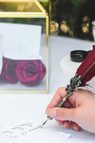 Pirinç Gold Geometrik Kapaklı Teraryum Prizma Cam Fanus Kart Kutusu 26x19x15cm - 3