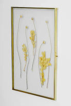 Pirinç Zincirsiz Duvar Aparatlı Cam Fotoğraf Çerçevesi 30x20cm - 4