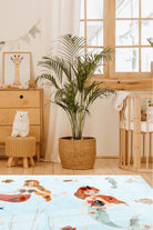 Nerida's Treasure Makinede Yıkanabilir Non-Toksik Çocuk Odası Halısı - 0