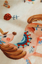 Birdie The Muse Makinede Yıkanabilir Non-Toksik Unicorn Çocuk Odası Halısı - 1