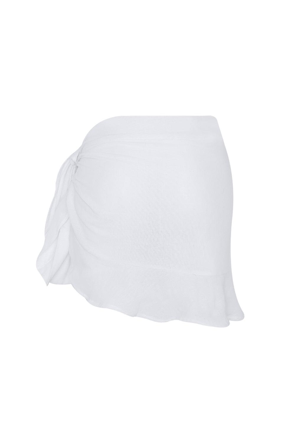 Flirt Me To The Moon Pareo Etek - White - 2