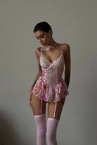 Florélia Garter & Dress Gecelik Takım - 0