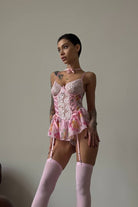 Florélia Garter & Dress Gecelik Takım - 1