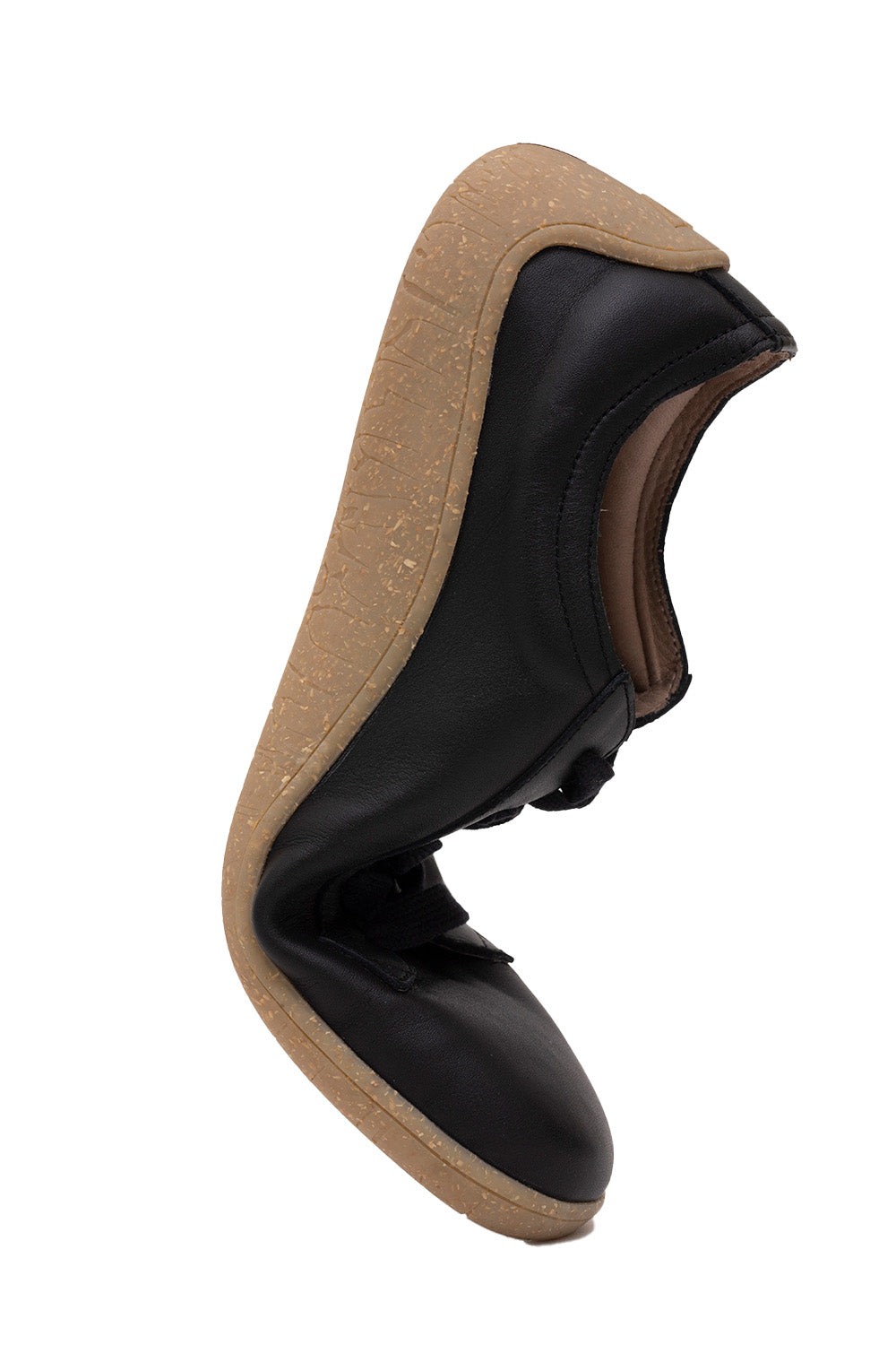 1383 V Barefoot Comfort Deri Kadın Ayakkabı Siyah - 9