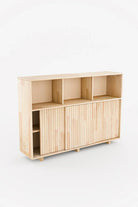 Masif Ahşap Yüksek Büfe & Konsol - 2