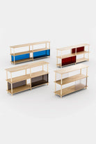 Renkli Kapak Seçenekli 3 Raflı Kitaplık - 0