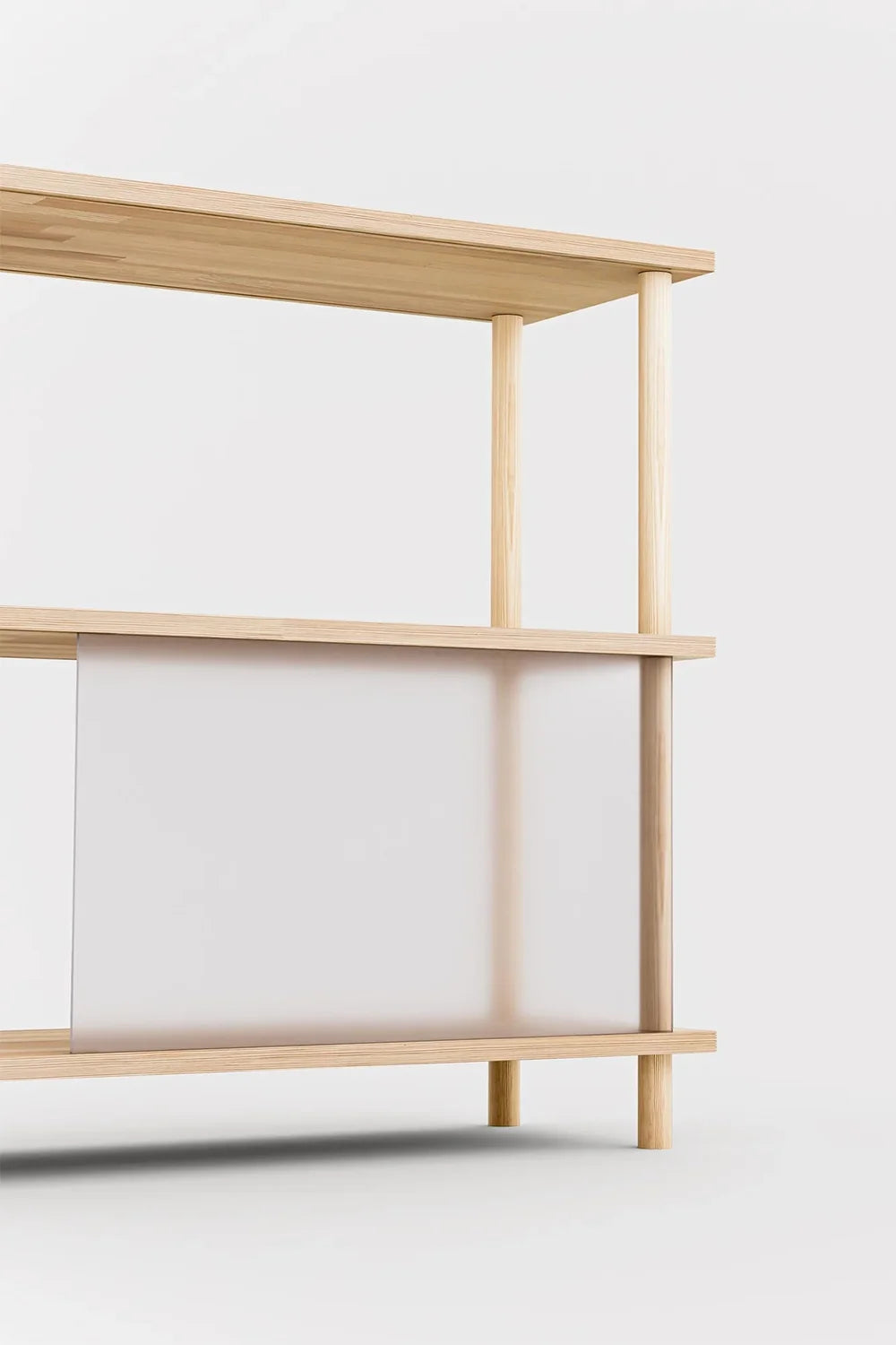 Renkli Kapak Seçenekli 3 Raflı Kitaplık - 4