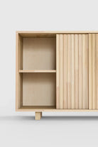 Masif Ahşap Yarı Açık Büfe - 8