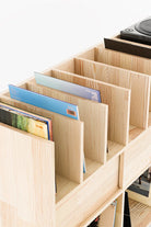 Masif Ahşap Plak Çalar Standı - 2