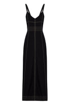 Eva Maxi Dress Black - 7