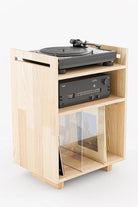 Masif Ahşap Plak & Pikap Depolama Ünitesi - 4