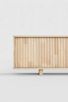 Masif Ahşap Dikey Bölmeli Tv Ünitesi - 4