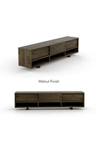 Masif Ahşap Açık Bölmeli Tv Ünitesi - 7