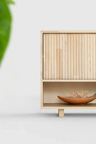 Masif Ahşap Açık Bölmeli Konsol - 4