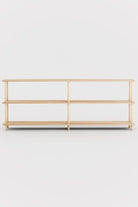 Masif Ahşap 3 Raflı Kitaplık - 1