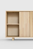 Masif Ahşap Yarı Açık Büfe - 4