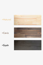 Masif Ahşap Yarı Açık Büfe - 8