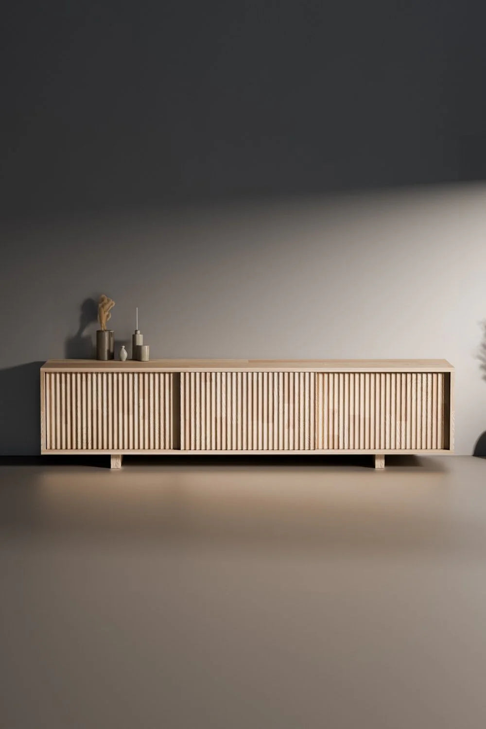 Masif Ahşap Tv Ünitesi - 0