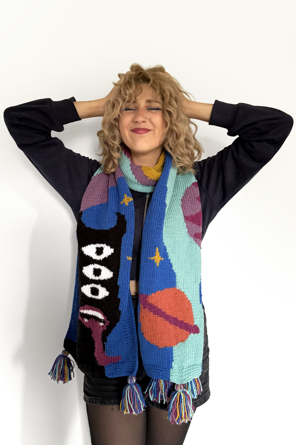 El Örgüsü Atkı - Uzaylı - 2