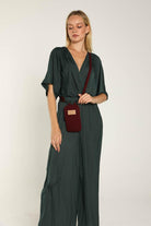 Line Phone Bag - Bordo - 4