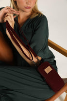 Line Phone Bag - Bordo - 6