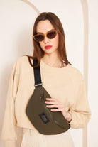 Mojo X Bel Çantası - Haki/Altın - 4