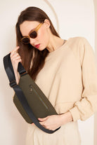 Mojo X Bel Çantası - Haki/Altın - 5