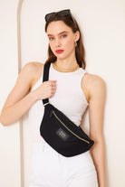 Mojo Bel Çantası -Siyah/Altın - 4