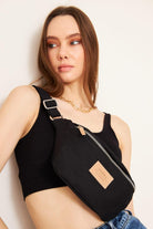 Mojo Bel Çantası - Siyah/Nikel - 0