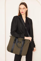 Yaga Large Tote Bag - Pu Haki - 0