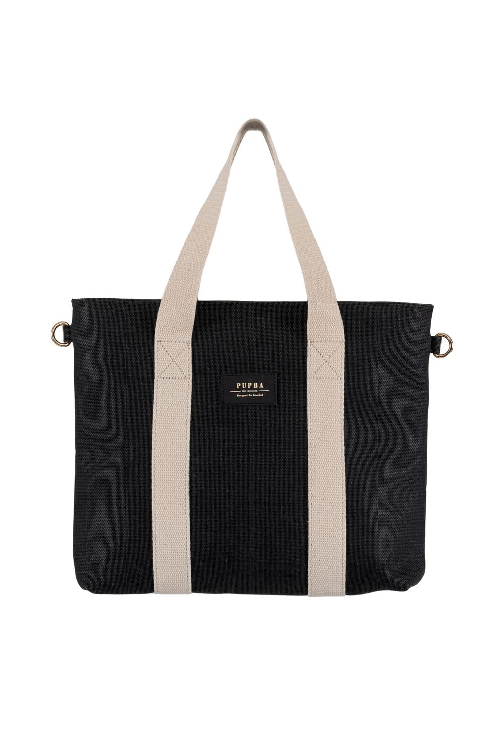 Yaga Large Tote Bag - Siyah - 2