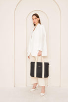 Yaga Large Tote Bag - Siyah - 3