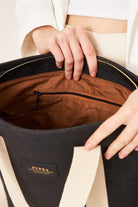 Yaga Large Tote Bag - Siyah - 7