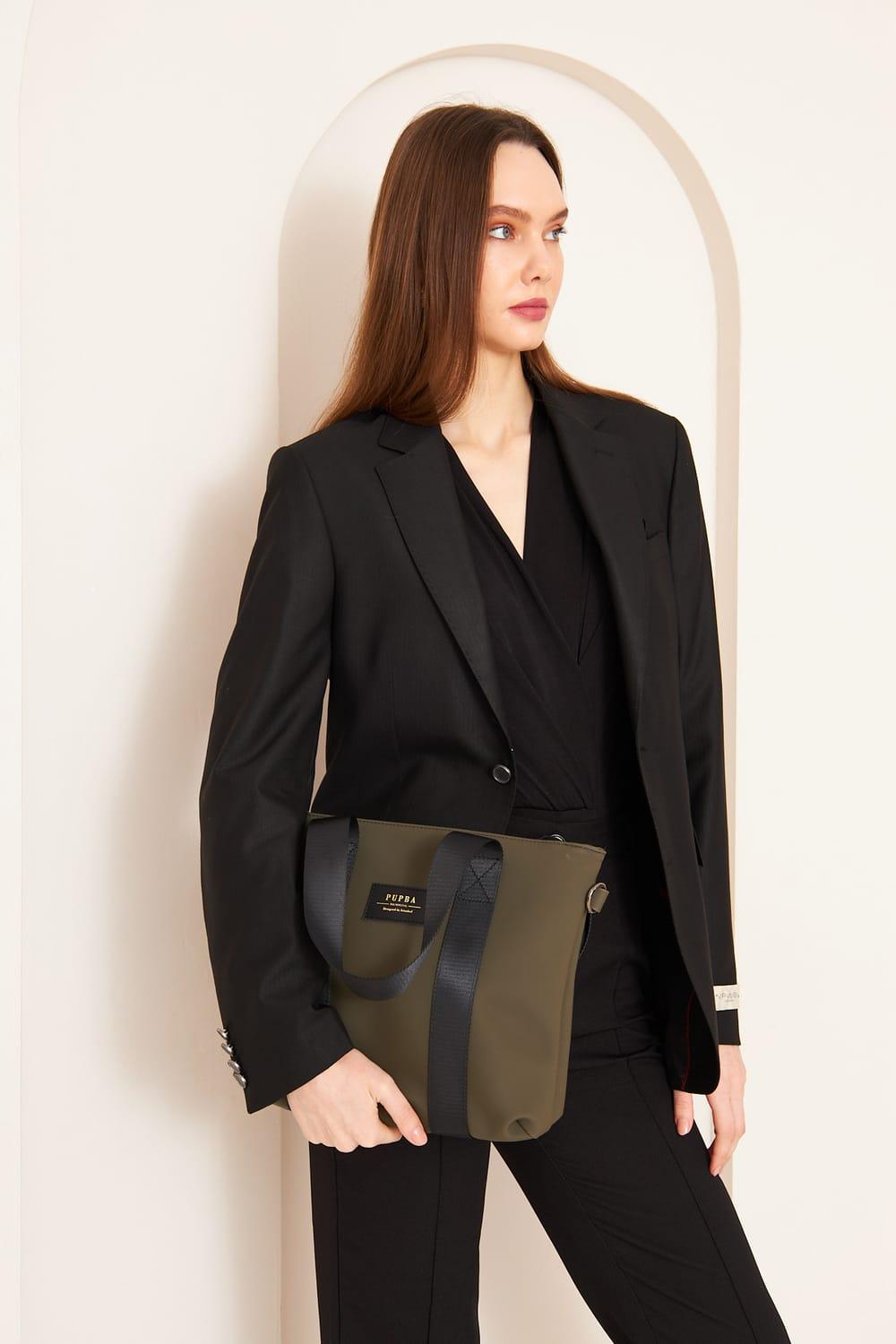 Yaga Tote Bag - Pu Haki - 6