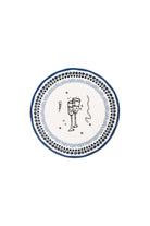 Holiday Collection Porselen Tatlı Tabağı / Mavi - 0