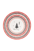 Holiday Collection Porselen Tatlı Tabağı / Kırmızı - 0