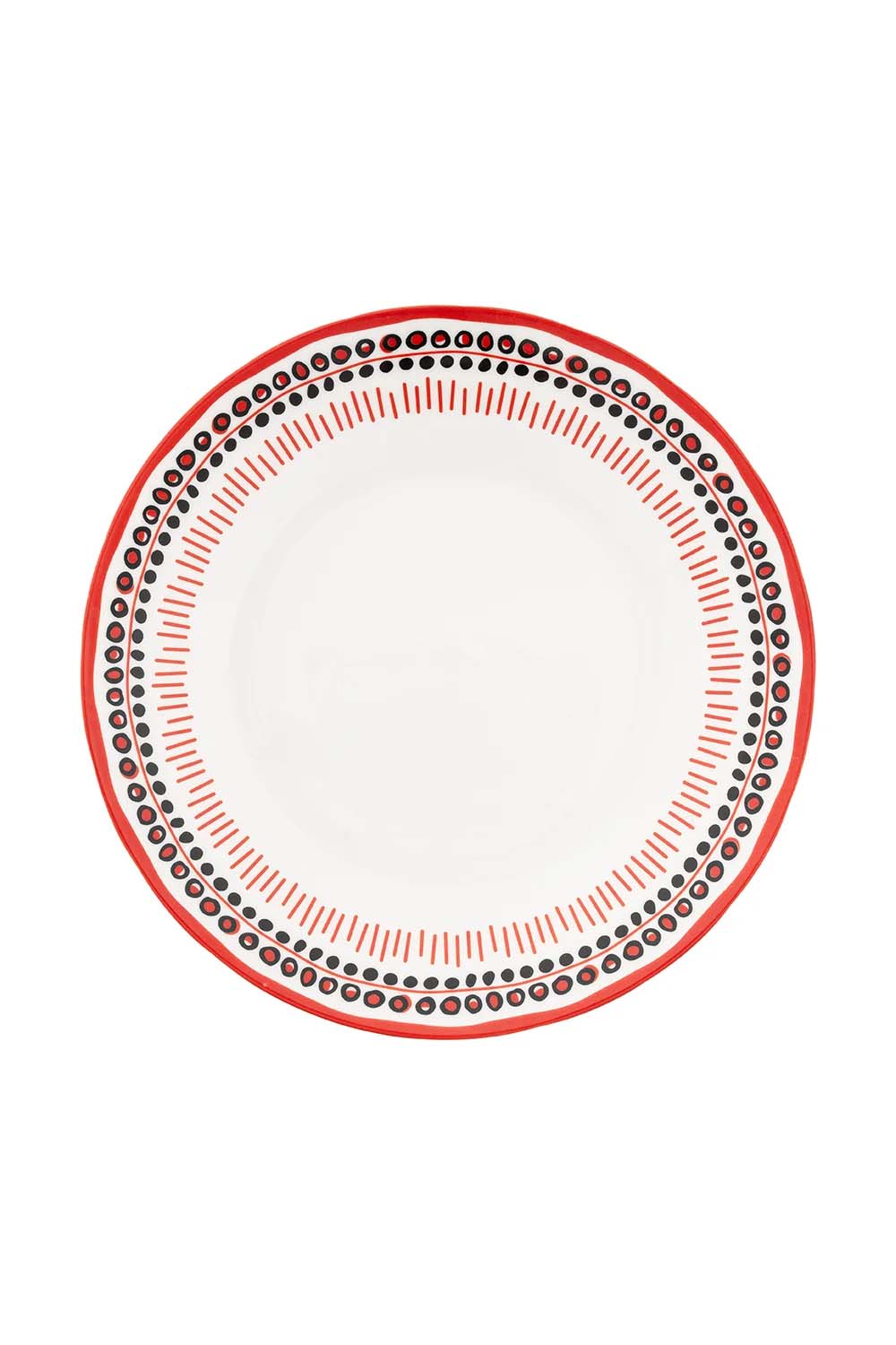 Holiday Collection Porselen 12 Parça Yemek Takımı Seti / Kırmızı - 3