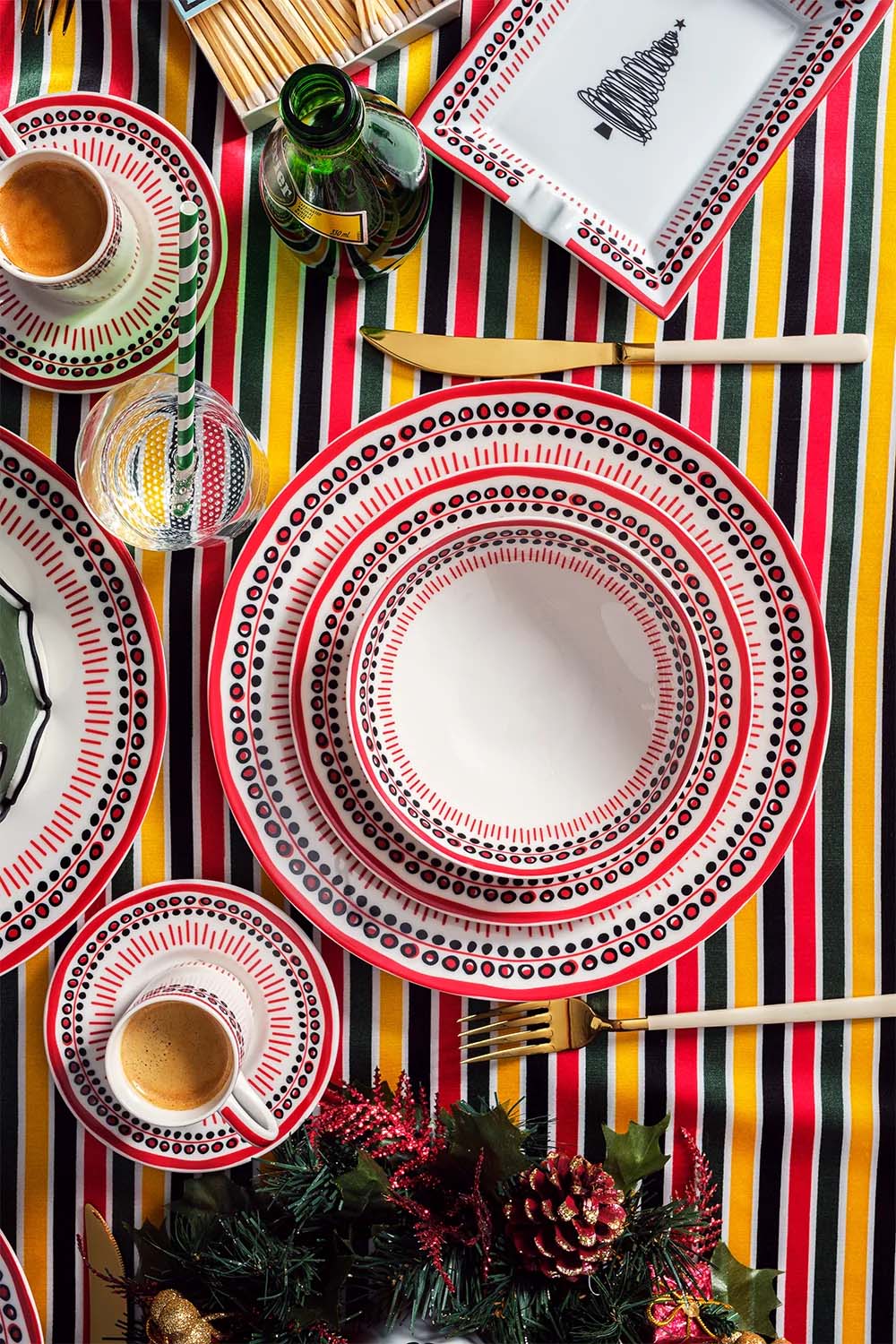 Holiday Collection 12 Parça Yemek Takımı / Çok Renkli - 10