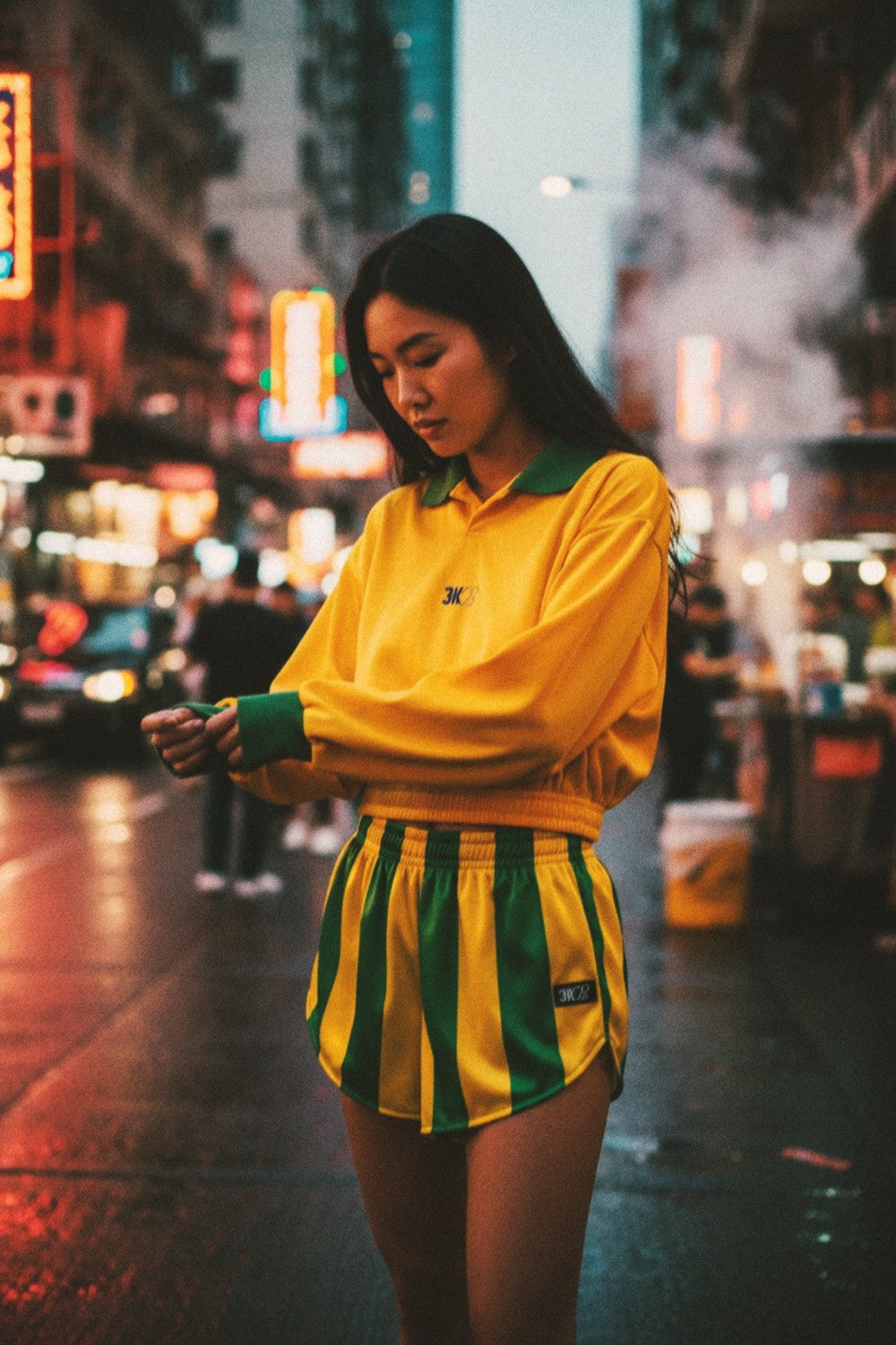 Retro Sarı Sweat - 0